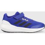 Chlapecké Sportovní tenisky adidas Runfalcon v modré barvě z látky ve velikosti 28,5 na zip 