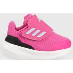Dívčí Tenisky adidas Runfalcon v růžové barvě z látky ve velikosti 26,5 na zip 