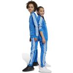 Dětské tepláky Dívčí v modré barvě ve velikosti 13/14 let od značky adidas Originals z obchodu Answear.cz 