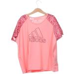 Dětská sportovní trička adidas v růžové barvě ve slevě 