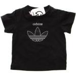 Dětská trička adidas Originals v černé barvě ve velikosti 3 měsíce ve slevě 