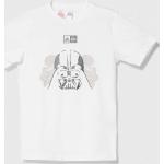 Dětská trička s potiskem Chlapecké v bílé barvě z bavlny Star Wars od značky adidas Star Wars z obchodu Answear.cz 