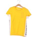 Dětská trička NAPAPIJRI v žluté barvě ve velikosti 8 let 