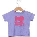 Dětská trička Roxy ve fialové barvě ve velikosti 68 ve slevě 