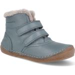 Chlapecké Zimní boty Froddo v modré barvě z hladké kůže ve velikosti 23 ve slevě na zimu 