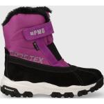 Dívčí Zimní boty Primigi ve fialové barvě semišové ve velikosti 36 prodyšné na zimu 