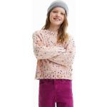 Dětské svetry Dívčí v růžové barvě z polyesteru ve velikosti 8 let ve slevě od značky Desigual z obchodu Answear.cz 