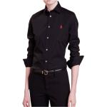 Dámské Designer Košile Ralph Lauren Ralph v černé barvě s dlouhým rukávem 