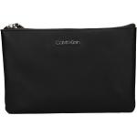 Dámské Designer Elegantní kabelky Calvin Klein v černé barvě v elegantním stylu z koženky 