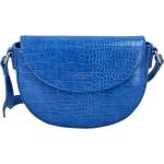 Dámské Elegantní kabelky David Jones v modré barvě v elegantním stylu z koženky 