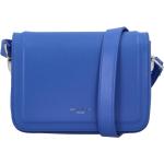 Dámské Elegantní kabelky David Jones v modré barvě v elegantním stylu z koženky ve slevě 