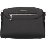 Dámské Elegantní kabelky Flora & Co v černé barvě v elegantním stylu z koženky 
