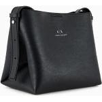 Dámské Elegantní kabelky Armani Exchange v černé barvě v elegantním stylu z polyuretanu veganské 