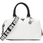 Dámské Luxusní kabelky Guess v bílé barvě z koženky 