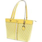 Dámské Luxusní kabelky Guess v žluté barvě 