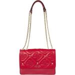 Dámské Luxusní kabelky Guess v červené barvě z koženky 