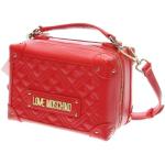 Dámské Designer Luxusní kabelky Moschino Love Moschino v červené barvě 