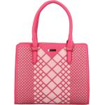 Dámské Elegantní kabelky Maria C. v růžové barvě v elegantním stylu z koženky 