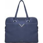 Dámské Elegantní kabelky Vuch v tmavě modré barvě v elegantním stylu z koženky s vnitřním organizérem 