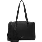 Dámské Elegantní kabelky Tamaris v černé barvě v elegantním stylu s třásněmi ve slevě 