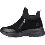Dámské Kožené kotníkové boty Rieker Remonte v černé barvě ze syntetiky ve velikosti 42 ve slevě 