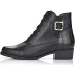 Dámská kotníková obuv REMONTE D6875-02 černá W1 D6875-02 BLACK H/W1 37