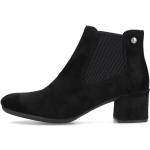 Dámské Kotníčkové boty na podpatku Rieker v černé barvě v elegantním stylu 