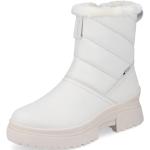Dámské Zimní kotníkové boty Rieker v bílé barvě sportovní ve velikosti 43 prodyšné ve slevě na zimu 