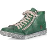 Dámské Kotníkové boty Rieker v zelené barvě v ležérním stylu ve velikosti 42 ve slevě 
