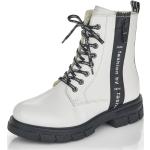 Dámské Zimní kotníkové boty Rieker v bílé barvě ve velikosti 42 ve slevě na zimu 