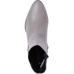 Dámské Kotníčkové boty na podpatku Tamaris v šedé barvě z kůže ve velikosti 41 ve slevě 