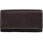 Dámské Kožené peněženky Lagen v hnědé barvě v elegantním stylu z kůže 