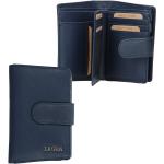 Dámské Kožené peněženky Lagen v tmavě modré barvě v elegantním stylu z kůže 