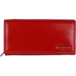 Dámské Luxusní peněženky BELLUGIO v červené barvě z kůže ve slevě 