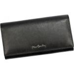 Dámské Luxusní peněženky Pierre Cardin v černé barvě z kůže 