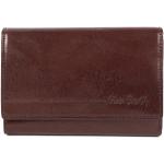 Dámské Kožené peněženky Pierre Cardin v hnědé barvě z kůže 