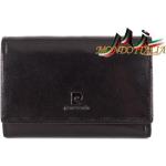 Dámské Kožené peněženky Pierre Cardin v černé barvě z kůže 