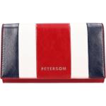Dámské Kožené peněženky Peterson vícebarevné v elegantním stylu z kůže 