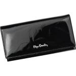 Dámské Kožené peněženky Pierre Cardin v černé barvě v elegantním stylu z kůže 