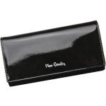 Dámské Kožené peněženky Pierre Cardin v černé barvě v elegantním stylu z kůže 