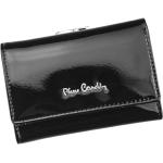 Dámské Kožené peněženky Pierre Cardin v černé barvě v elegantním stylu z hovězí kůže 