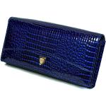 Dámská kožená peněženka v krabičce Cossroll E18-5242 BLUE