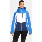Pánské Zimní bundy s kapucí Kilpi Nepromokavé ve světle modré barvě sportovní z polyesteru ve velikosti XXL s kapsou na skipas ve slevě 