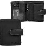 Dámské Kožené peněženky v tmavě šedivé barvě z kůže s blokováním RFID 