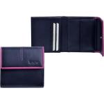 Dámská malá kožená peněženka 60980.22 černá + růžová, HJP