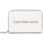 Dámské Designer Luxusní peněženky Calvin Klein Jeans v bílé barvě ve slevě 