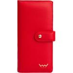 Dámské Luxusní peněženky Vuch v červené barvě z koženky 