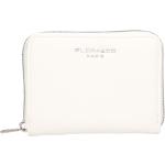 Dámské Kožené peněženky Flora & Co v bílé barvě v elegantním stylu z koženky 
