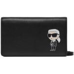 Dámské Luxusní peněženky Karl Lagerfeld v černé barvě ve slevě 