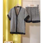 Dámské Pyžama krátké kalhoty v černé barvě v ležérním stylu ve velikosti XXL 